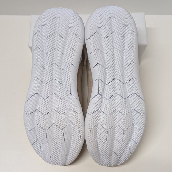 Propét Flicker Orthotic Sneaker in Tan & White - Picture 11 of 16